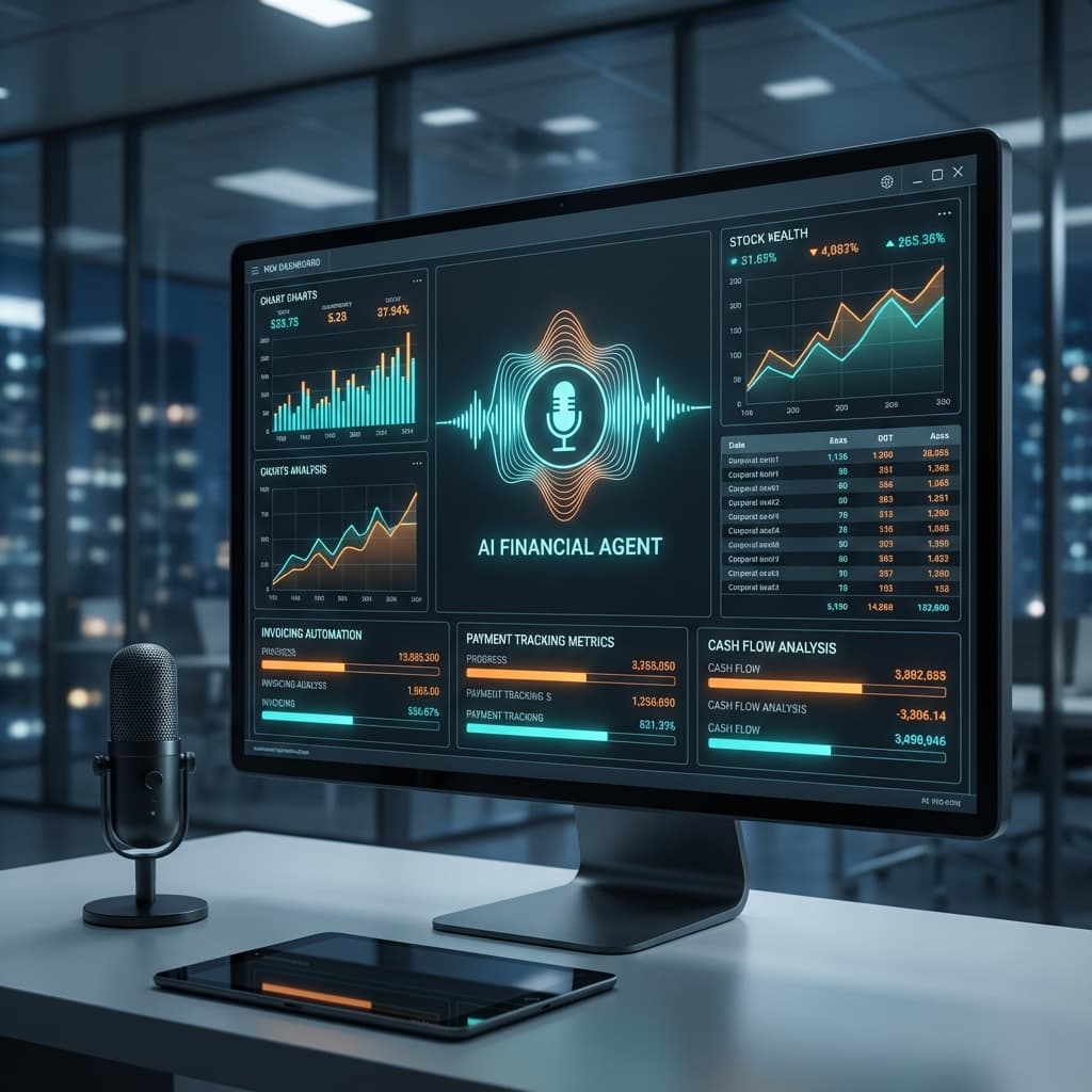 AI Voice Agent Dashboard Interface